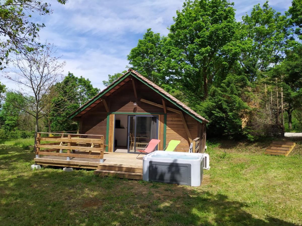 Camping Domaine De Senaud Albon Eksteriør billede