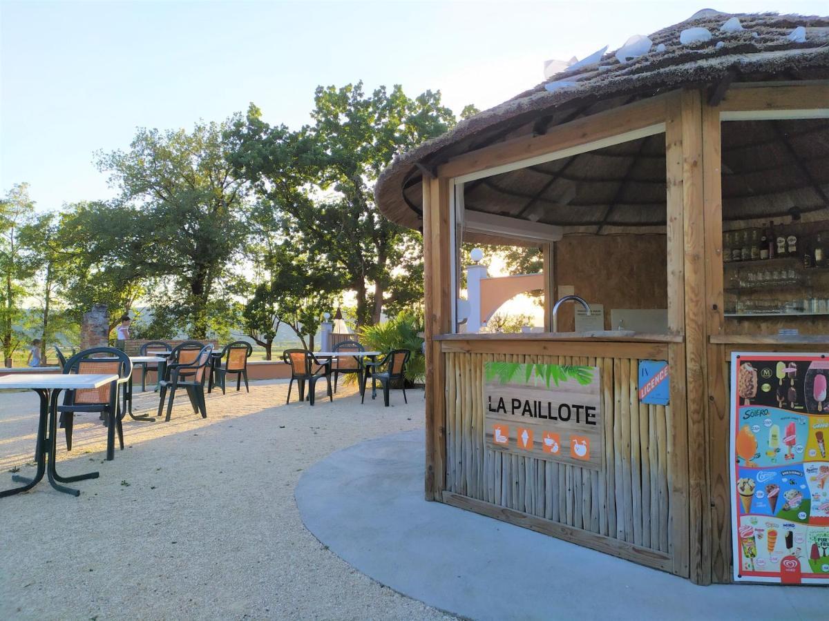 Camping Domaine De Senaud Albon Eksteriør billede
