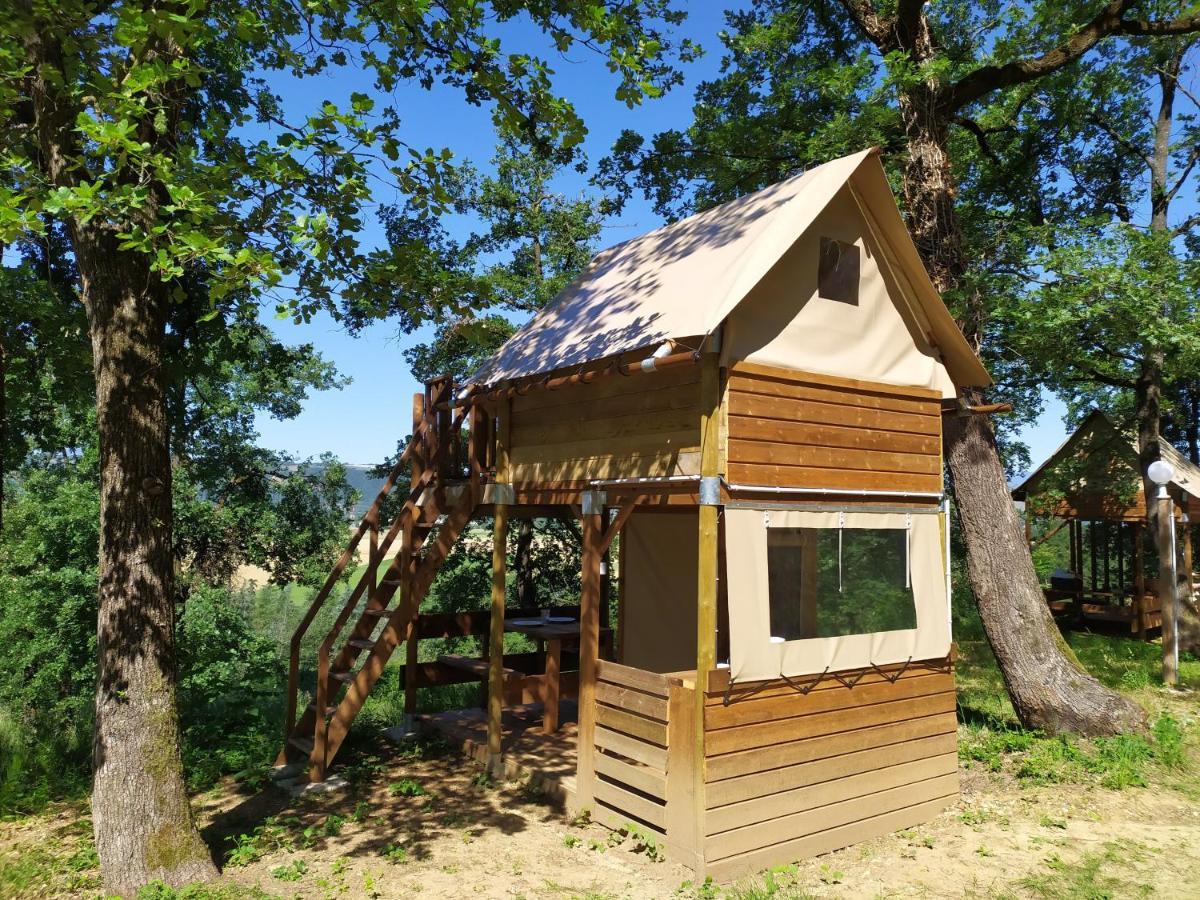Camping Domaine De Senaud Albon Eksteriør billede